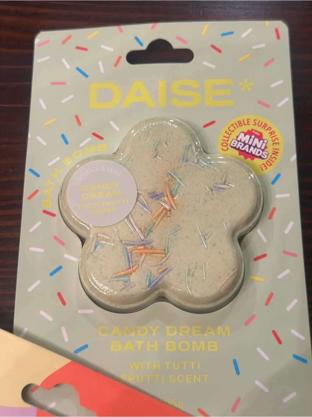 DAISE Pink Flower Kids Bath Bomb - Sparkling Fizz